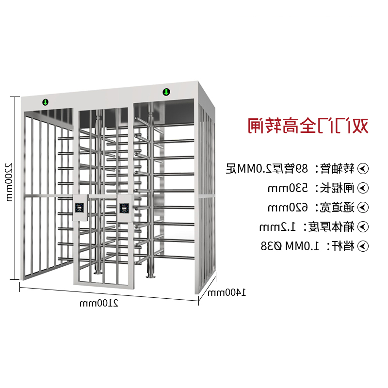 双门门全高转闸